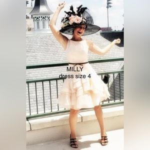 Milly dress size 2. Blush light pastel pink